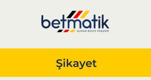 Betmatik Şikayet